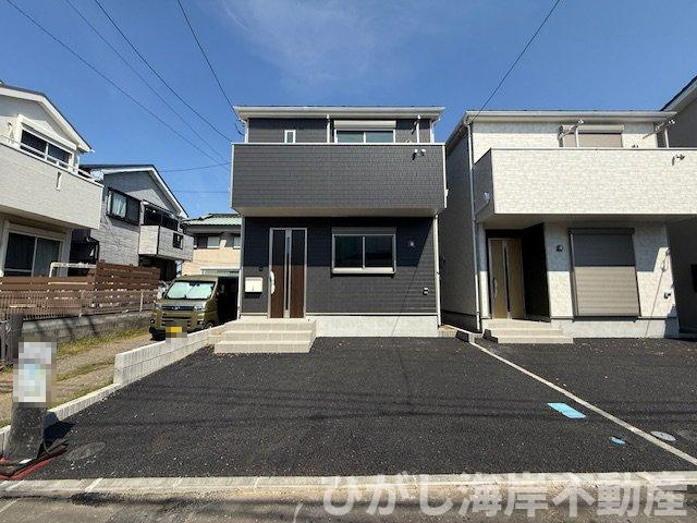 茅ヶ崎市萩園　新築戸建　全２棟の外観|現地外観