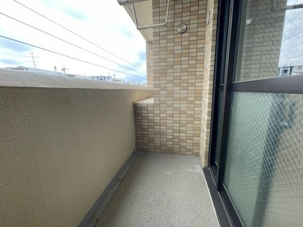 フローレンスパレス生田のバルコニー|北東向きのバルコニー