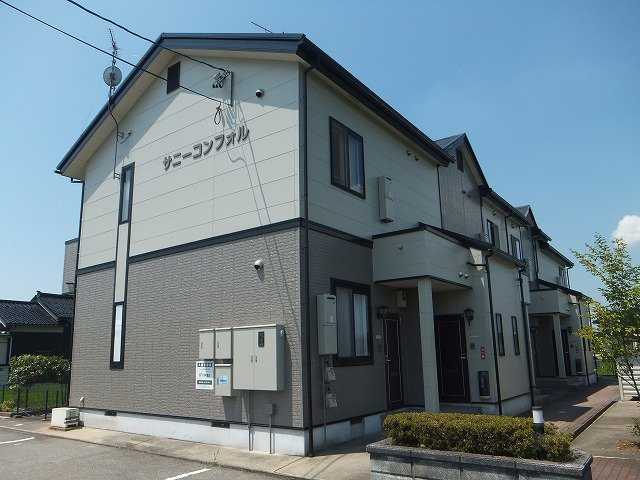 サニーコンフォルの外観|外観もきれいです