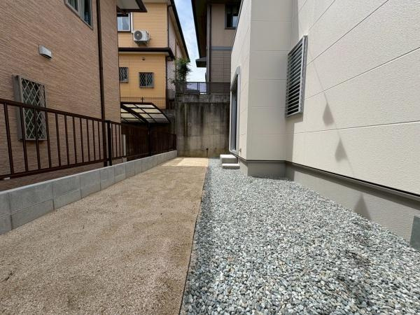 海南市つつじヶ丘27-5号　新築戸建の庭