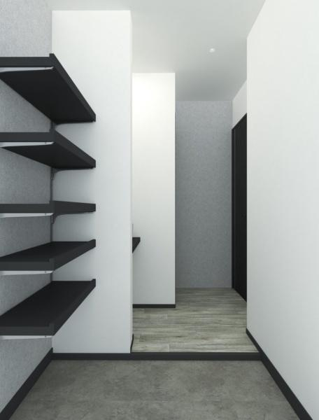 エクセレントヴェール塩冶の玄関