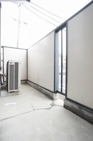 セントラルヒルズⅡのバルコニー