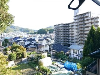 リヴィエール口田の展望|募集のお部屋（202号室）からの眺望です！