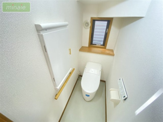 【トイレ】 | 再生住宅　リフォーム〇　床暖房付き　畑町