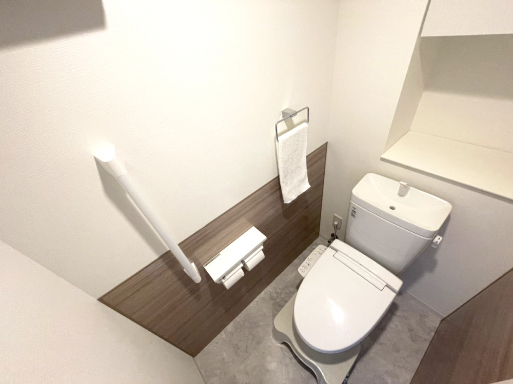 アルファスマート神辺Ⅲのトイレ