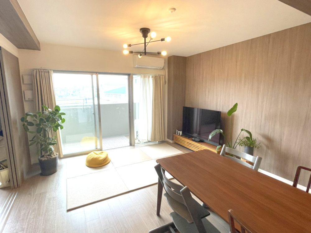 アルファスマート神辺Ⅲの居間・リビング