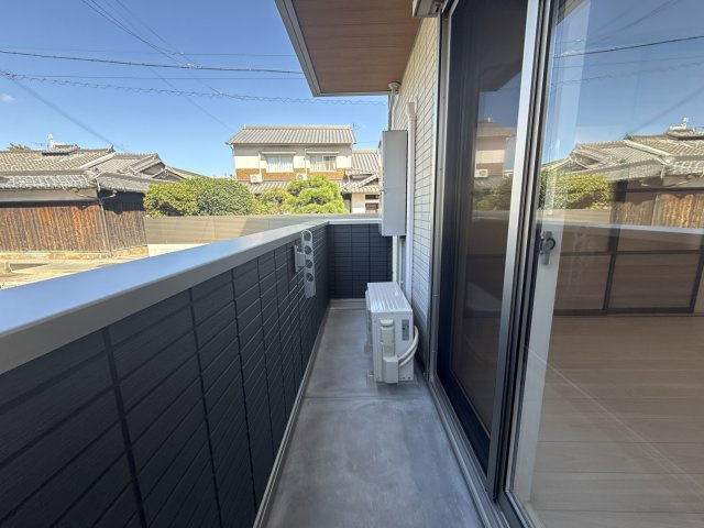 D-PLACE町坪のバルコニー