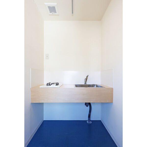 フォーライフ御影の洗面所|広い洗面スペース