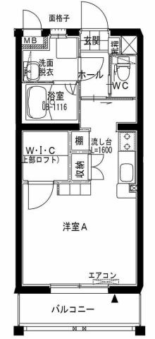 プランドール・フジの間取り