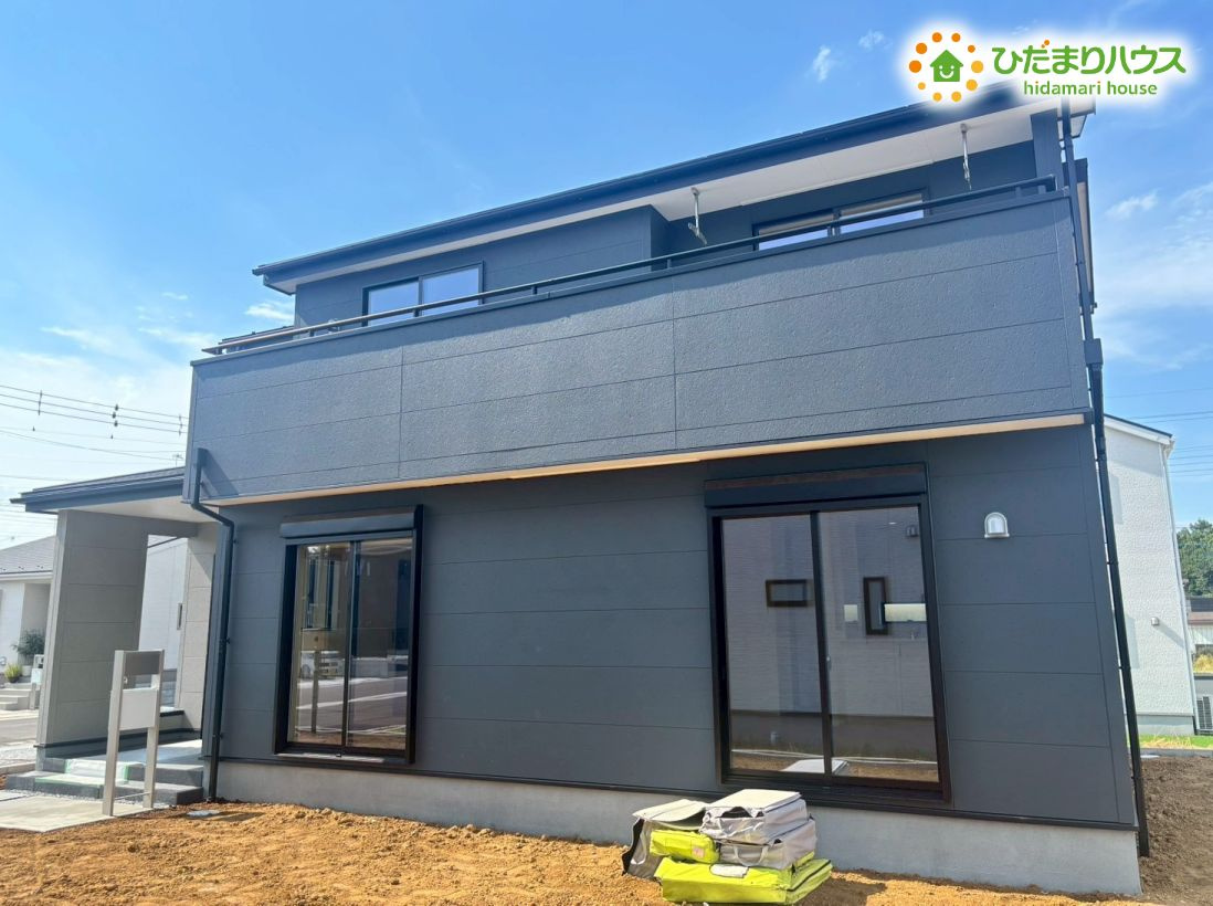 寄居町赤浜第4　新築一戸建て　リーブルガーデン　01の外観|黒を基調としたスタイリッシュな外観！