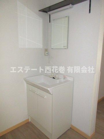 大畠貸家の洗面所