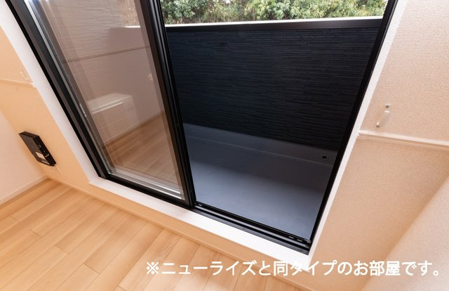 ブルースカイⅡのバルコニー|広々としたバルコニーです