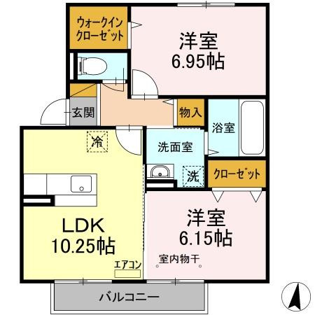 【間取り】 | PARK HILLS MIYAKO C