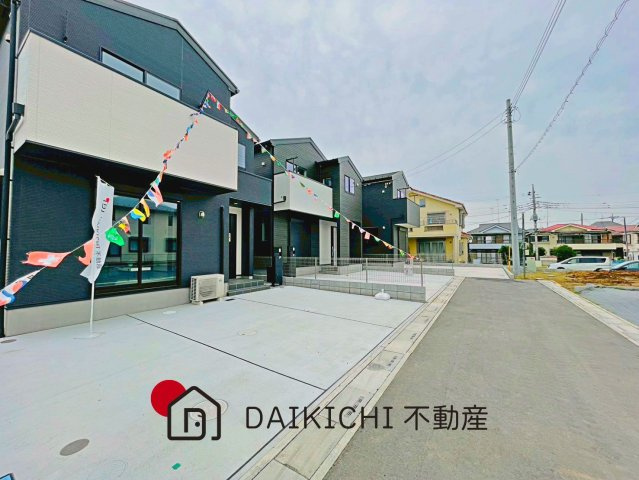 【前面道路含む現地写真】 | 久喜市上町　クレアスタウン　中古戸建　全7棟　2号棟