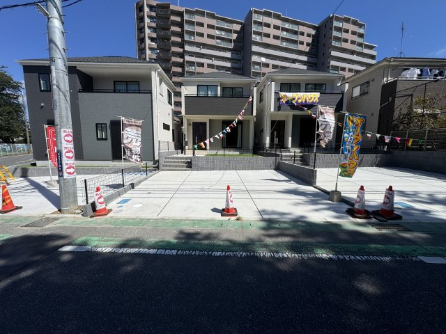 柏市南増尾８丁目新築戸建（南増尾４期）の駐車場|B号棟駐車スペース・並列2台駐車可