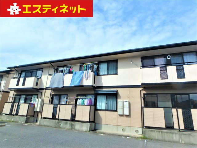 サンハイムホウゲツA棟の外観