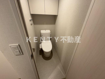 【トイレ】 | コンフォリア・リヴ大森西 | 落ち着いた色調のトイレです