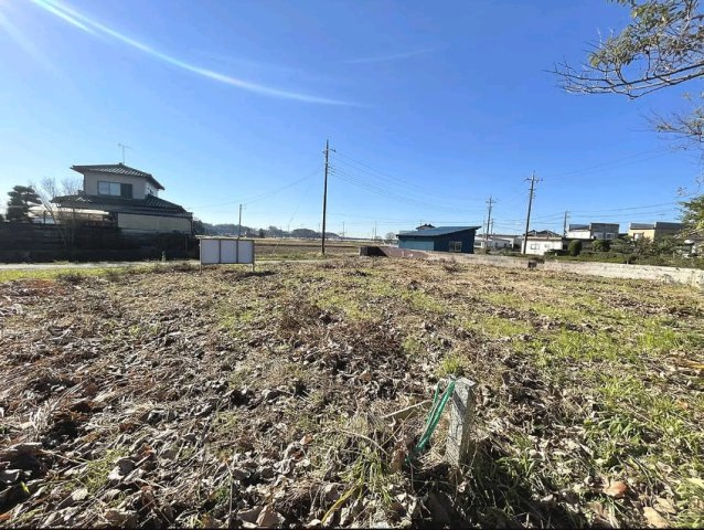 龍ケ崎市長沖町　約100坪土地の外観|現地土地写真