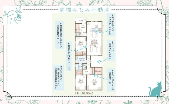 桐生市相生町第25　２号棟(全２棟)　リーブルガーデン　新築建売分譲の地図