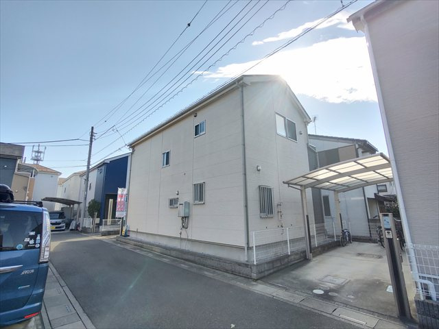 【前面道路含む現地写真】 | 川越市大仙波 | 住環境良好です