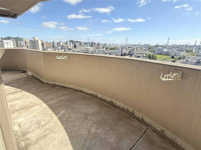 手柄アートスカイハイツのバルコニー