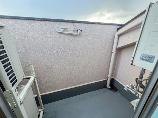 エクラ東住吉Ⅱのバルコニー