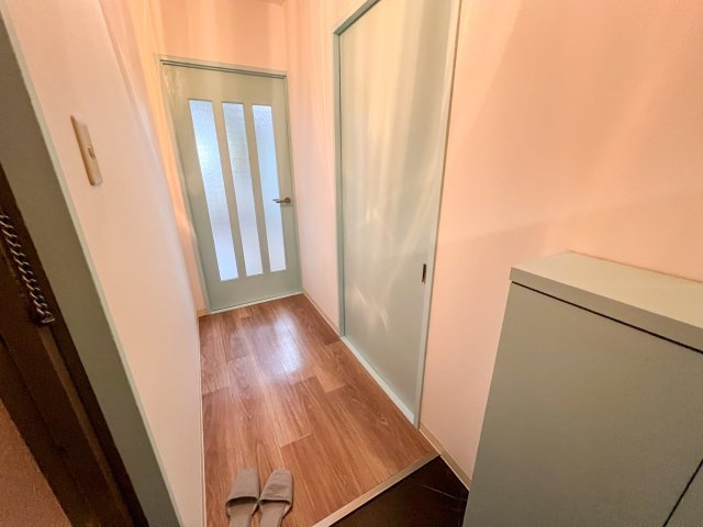 エクラ東住吉Ⅱの玄関