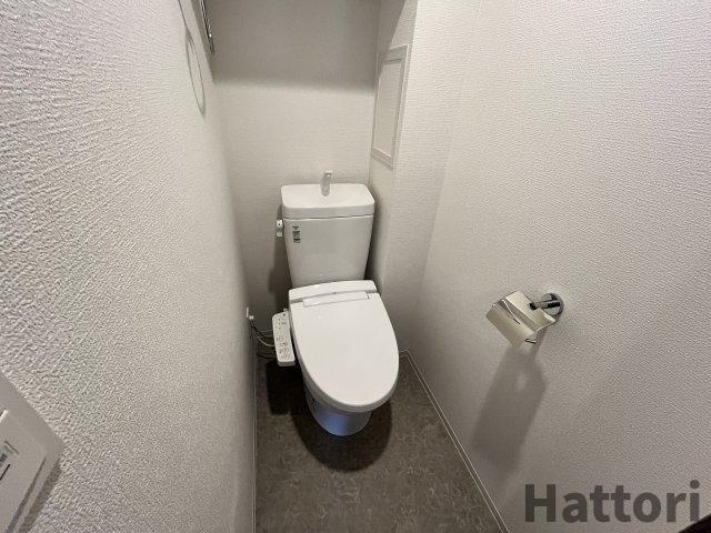 ArtizA緑地公園　仲介手数料無料のトイレ