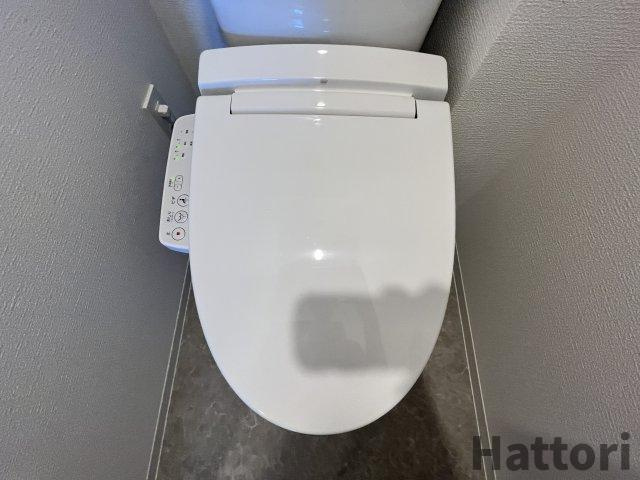 ArtizA緑地公園　仲介手数料無料のトイレ