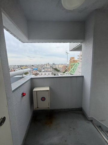 ベルハイム東長崎のバルコニー