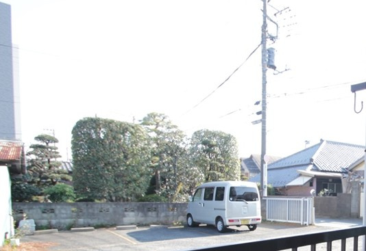 元ハイツ駐車場