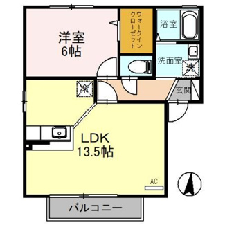 【間取り】 | アンバサダーヒルズ　Ｃ