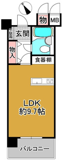 【間取り】 | 琵琶湖アーバンリゾート1番館