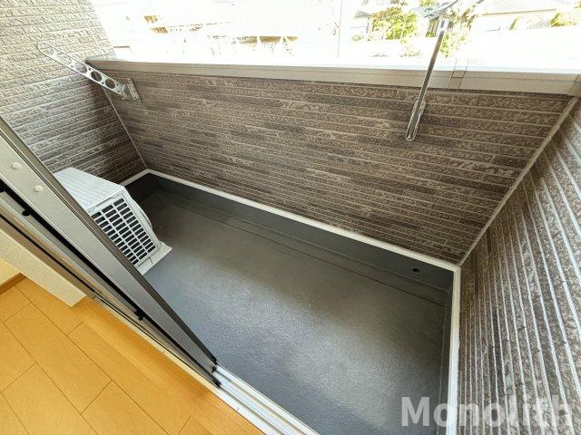 コスモパークのバルコニー