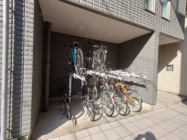 サンメゾン千早のその他共用部分|★入居者専用駐輪場★