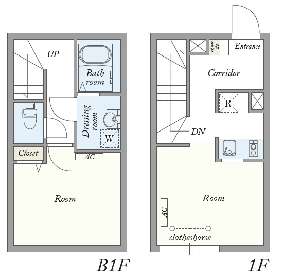 後楽プレイスの間取り|後楽プレイス