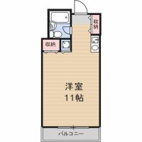 【間取り】 | ●ガーデン弁天町