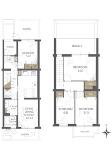 【間取り】今川団地38号棟 