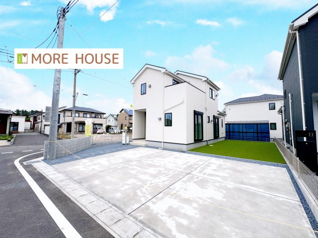 LIGNAGE玉村町板井23-1期　新築住宅1号棟の外観