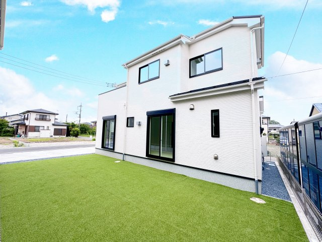 LIGNAGE玉村町板井23-1期　新築住宅1号棟の外観