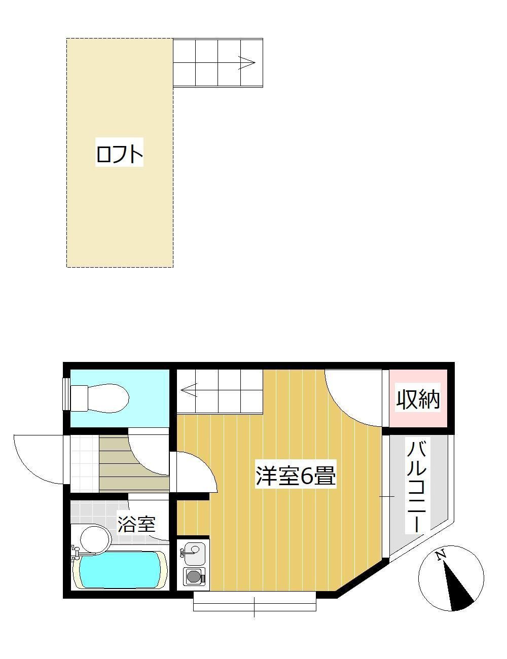 マキシム中央町の間取り
