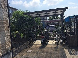 レオパレスガーデン光のその他|屋根付き駐輪場
