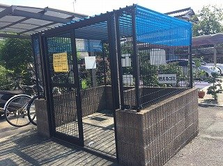 レオパレスガーデン光のその他|敷地内ゴミステーション