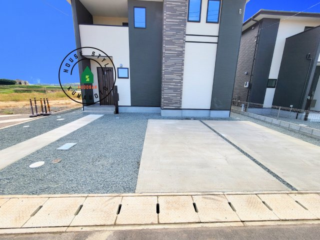 合志市合生第3-3棟（17号棟）　の駐車場|駐車場になります。