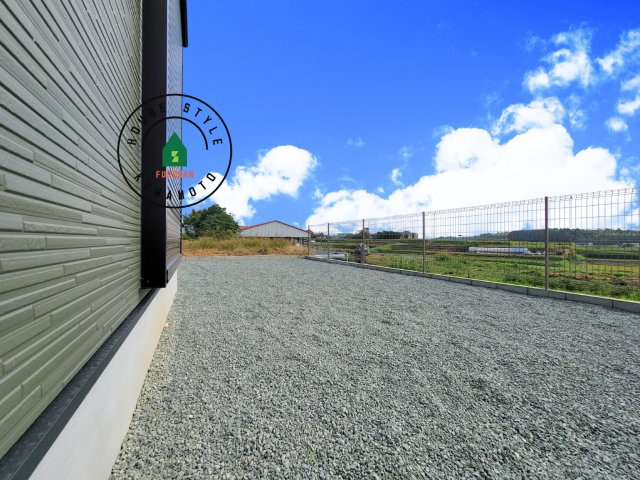 合志市合生第3-3棟（17号棟）　の庭|お庭で自由な時間を過ごせます。