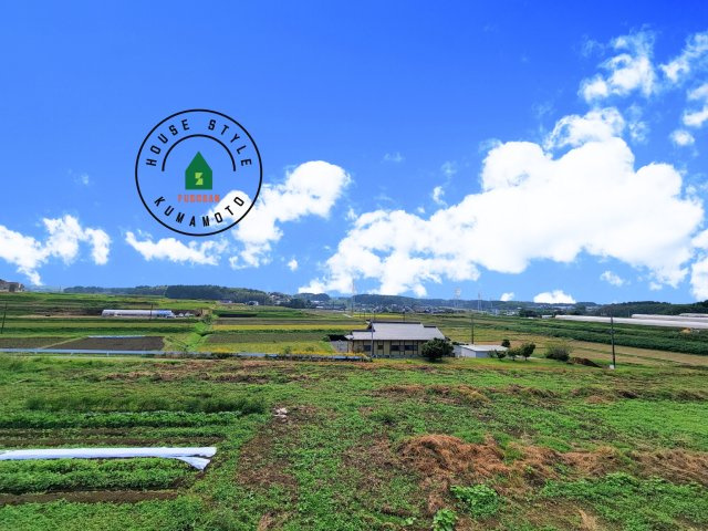 合志市合生第3-3棟（17号棟）　の展望|窓から緑が見える物件も魅力的です。