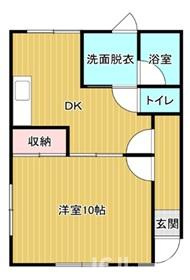 コーポひまわりの間取り