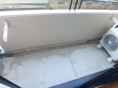 【バルコニー】 | ハイツ北口 | お洗濯にも便利なバルコニー付き