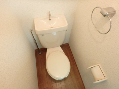 【トイレ】 | ハイツ北口 | ゆったりとした空間のトイレです
