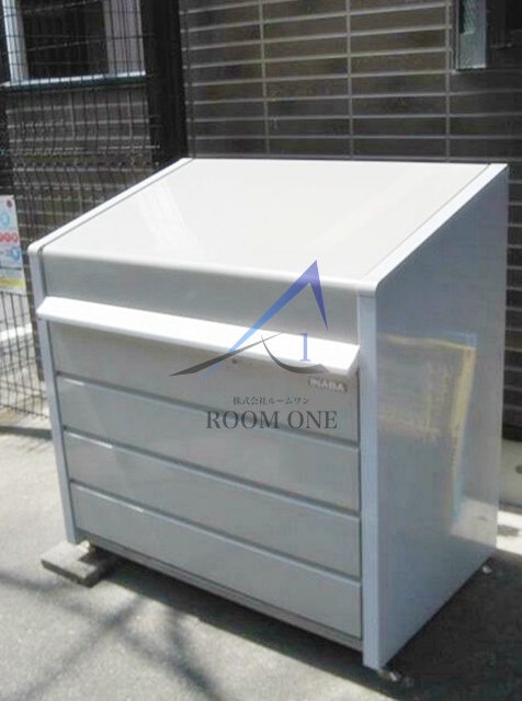 ソレイユ・ドゥのその他共用部分|敷地内ゴミ置き場です。